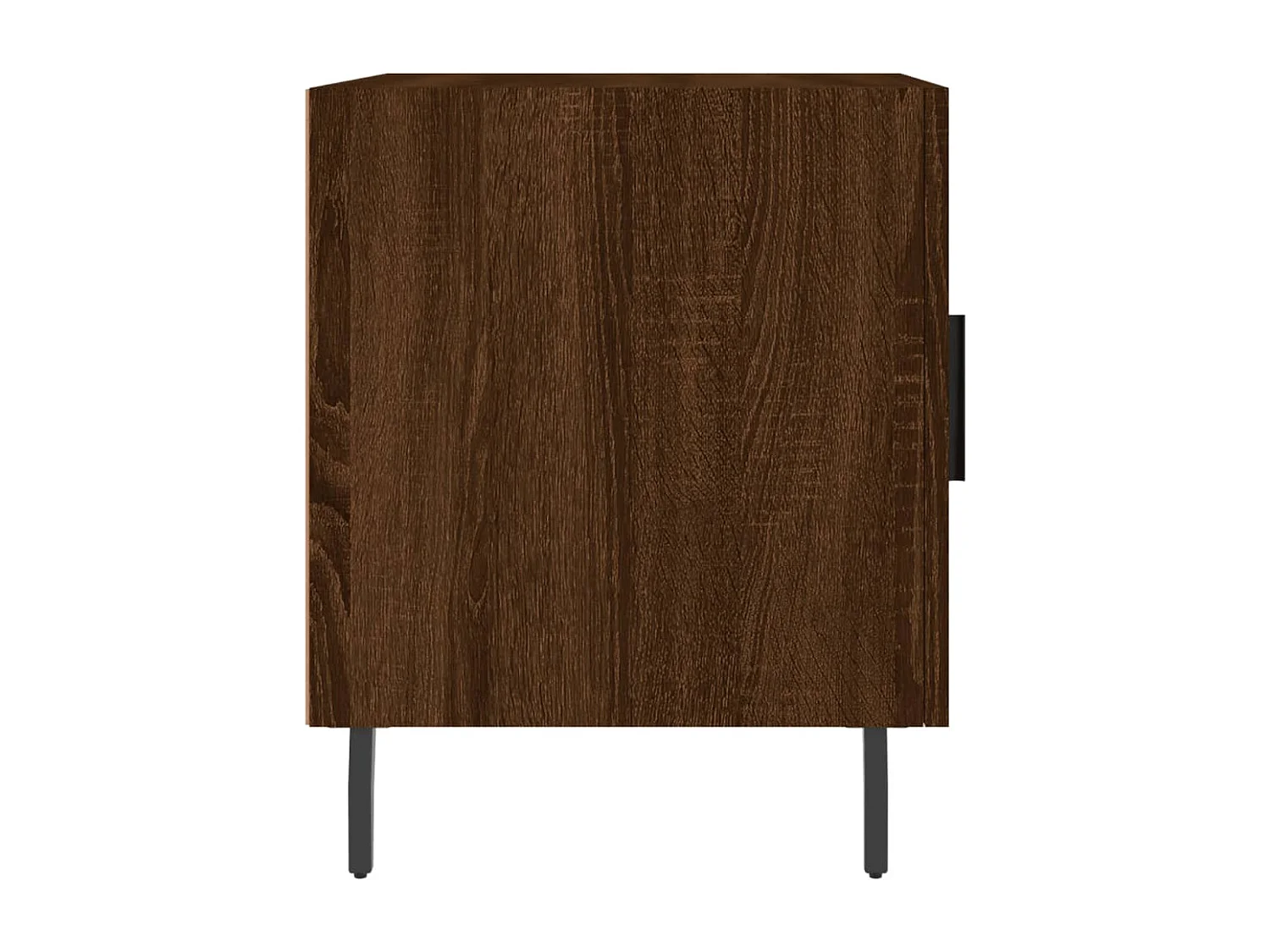 Volda  Tables de chevet 2pcs chêne marron 40x40x50cm bois d'ingénierie