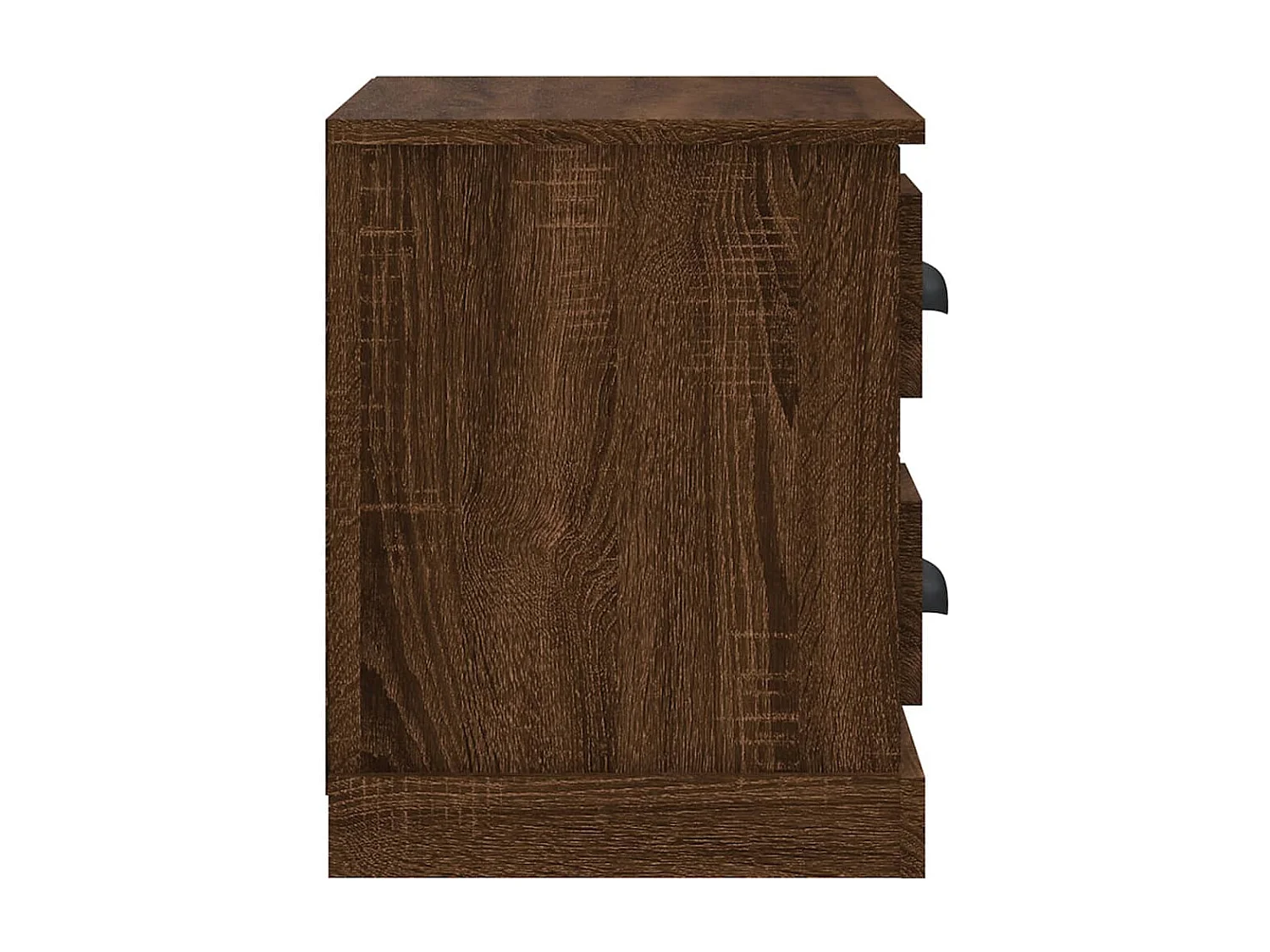 North Las Vegas  Table de chevet chêne marron 60x35,5x45 cm