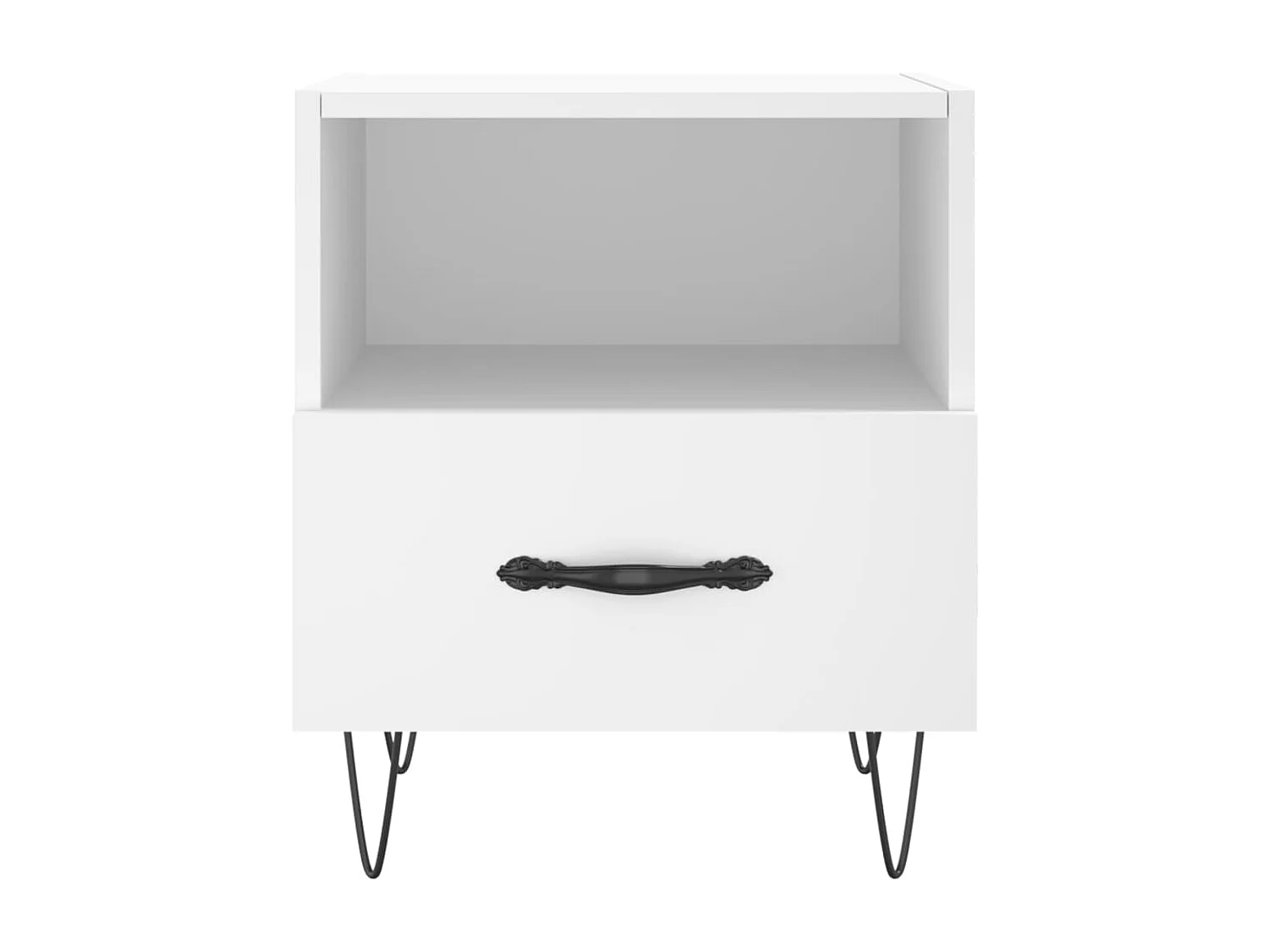 Joshua Tree  Table de chevet blanc 40x35x47,5 cm bois d’ingénierie