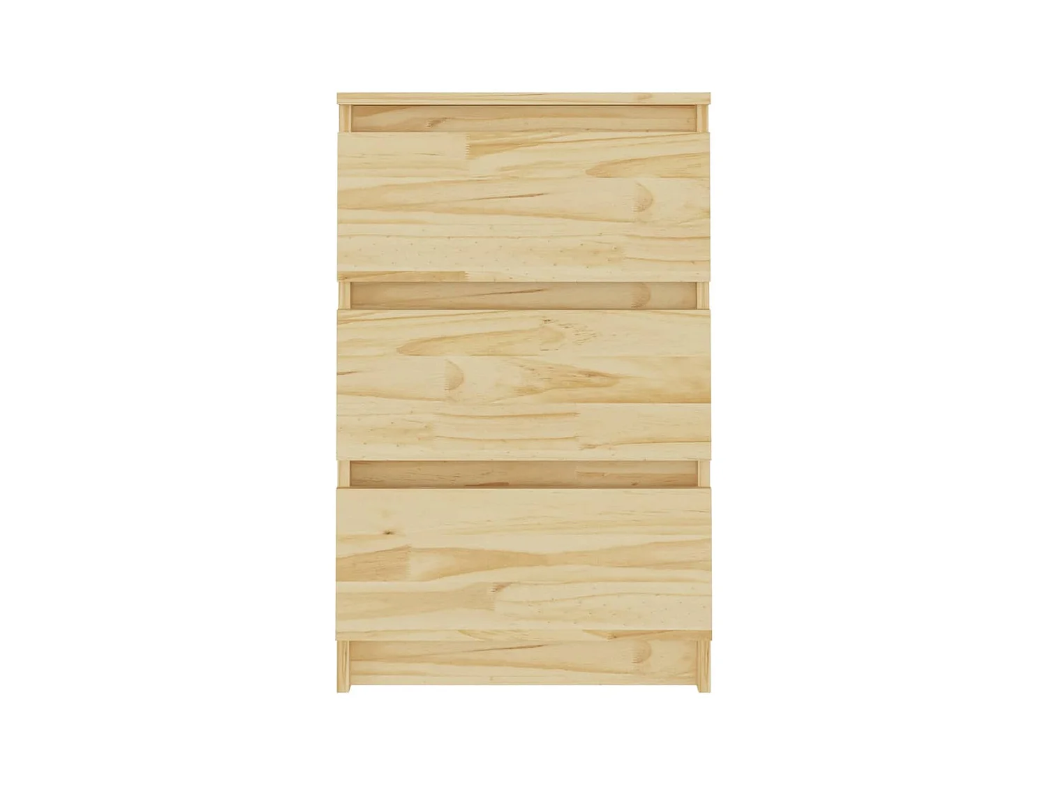 Aaron Michael  Tables de chevet 2 pcs 40x29,5x64 cm bois de pin solide