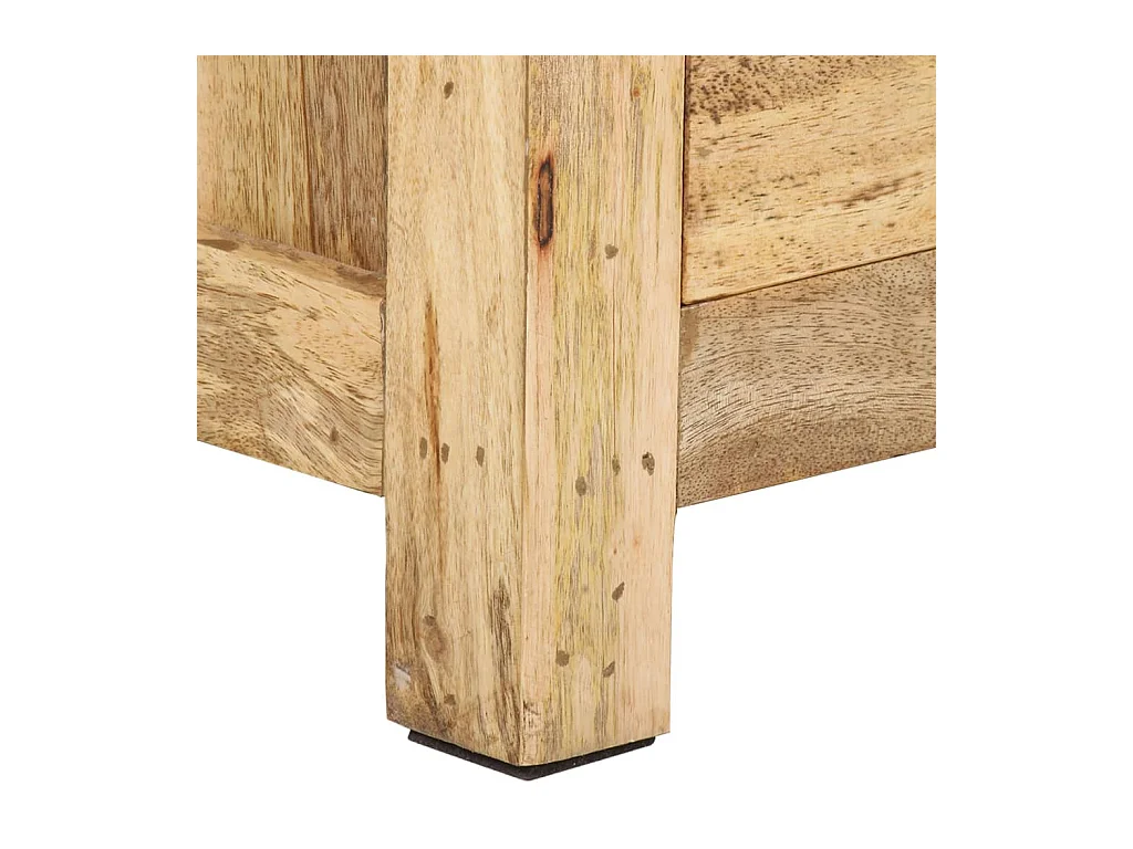 Garden Furniture -  Table de chevet 45x35x60 cm Bois de manguier massif