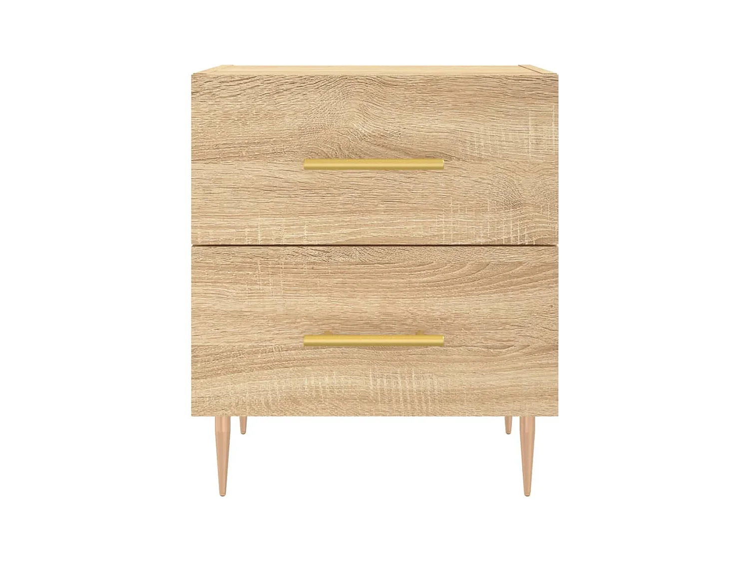 Villa Park  Tables de chevet 2 pcs chêne sonoma 40x35x47,5 cm