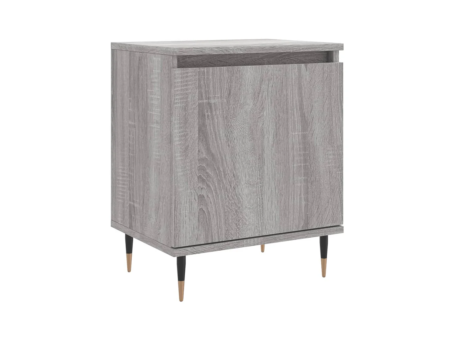 Felina  Table de chevet sonoma gris 40x30x50 cm bois d'ingénierie