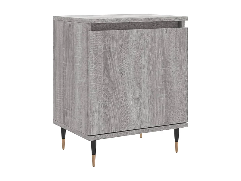 Felina  Table de chevet sonoma gris 40x30x50 cm bois d'ingénierie