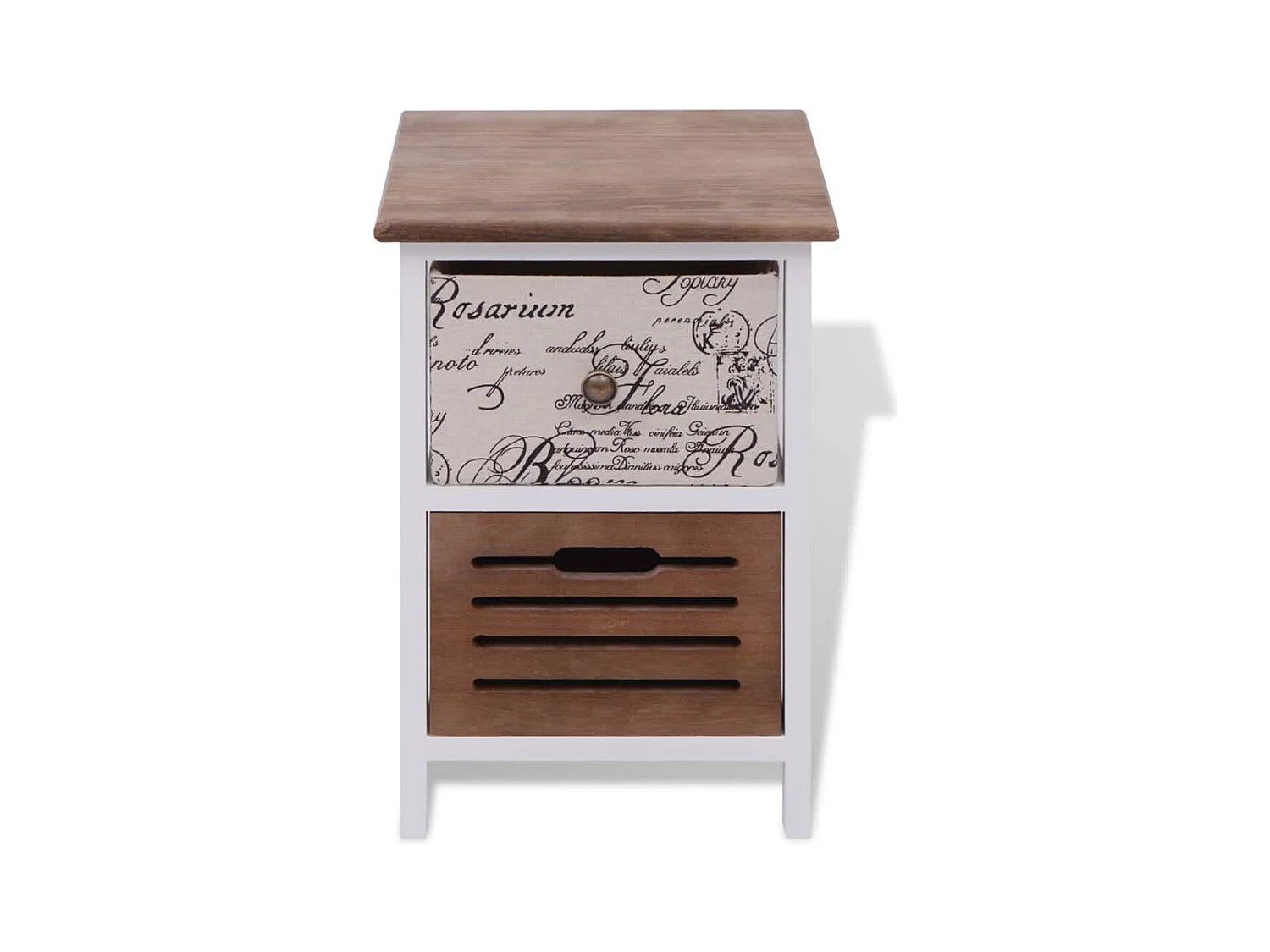 Janina  Table de chevet 2 pcs Bois