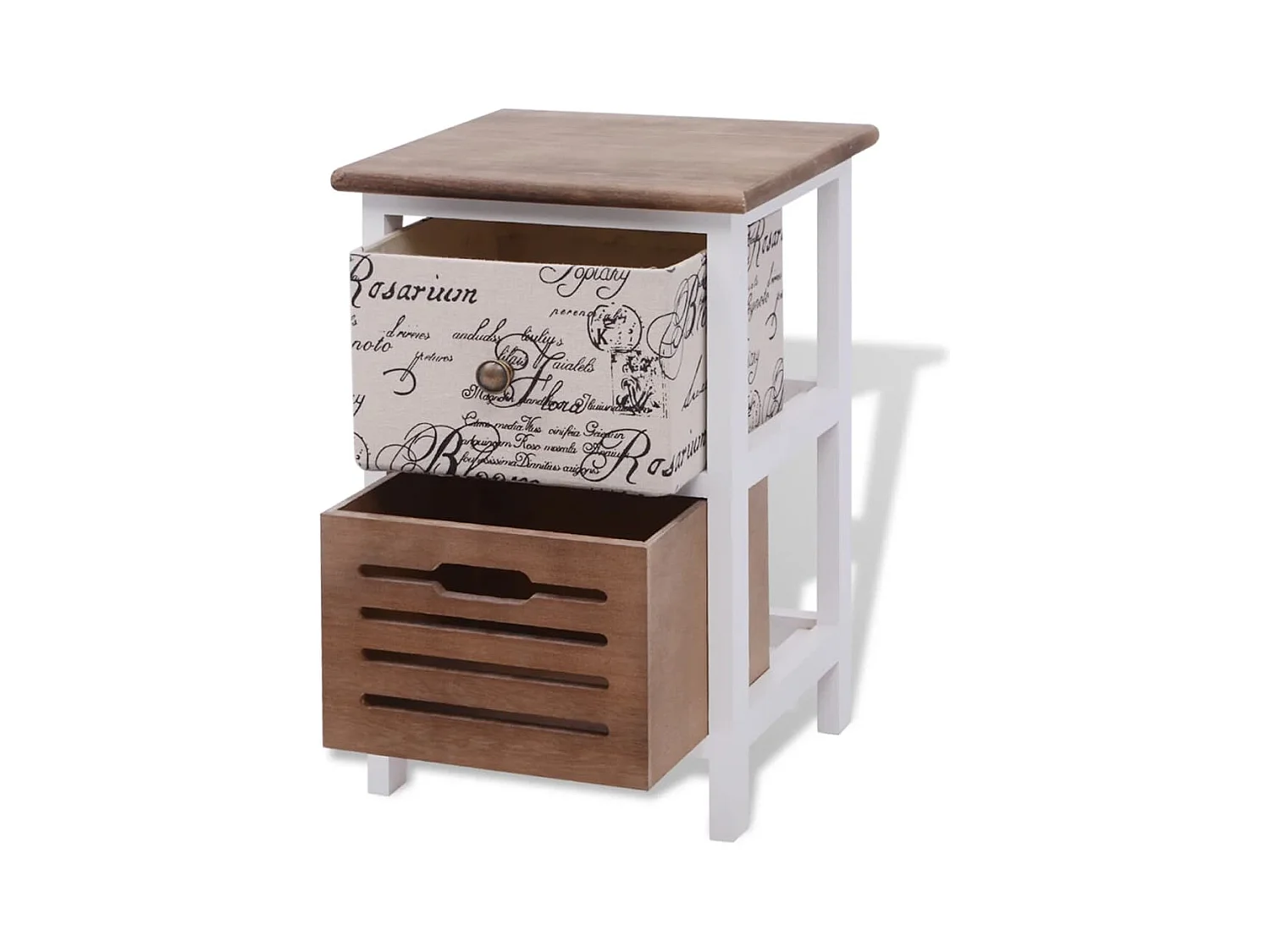 Janina  Table de chevet 2 pcs Bois