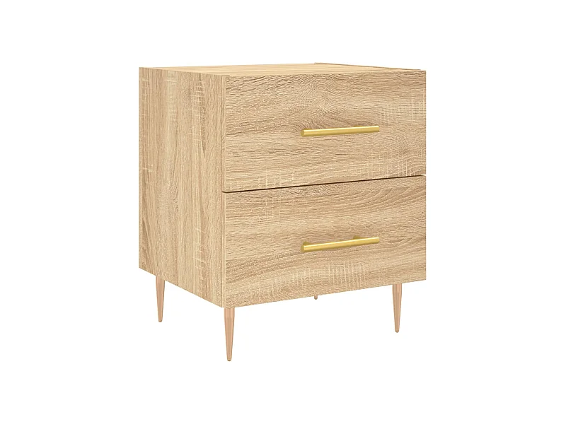 Villa Park  Table de chevet chêne sonoma 40x35x47,5 cm bois d’ingénierie