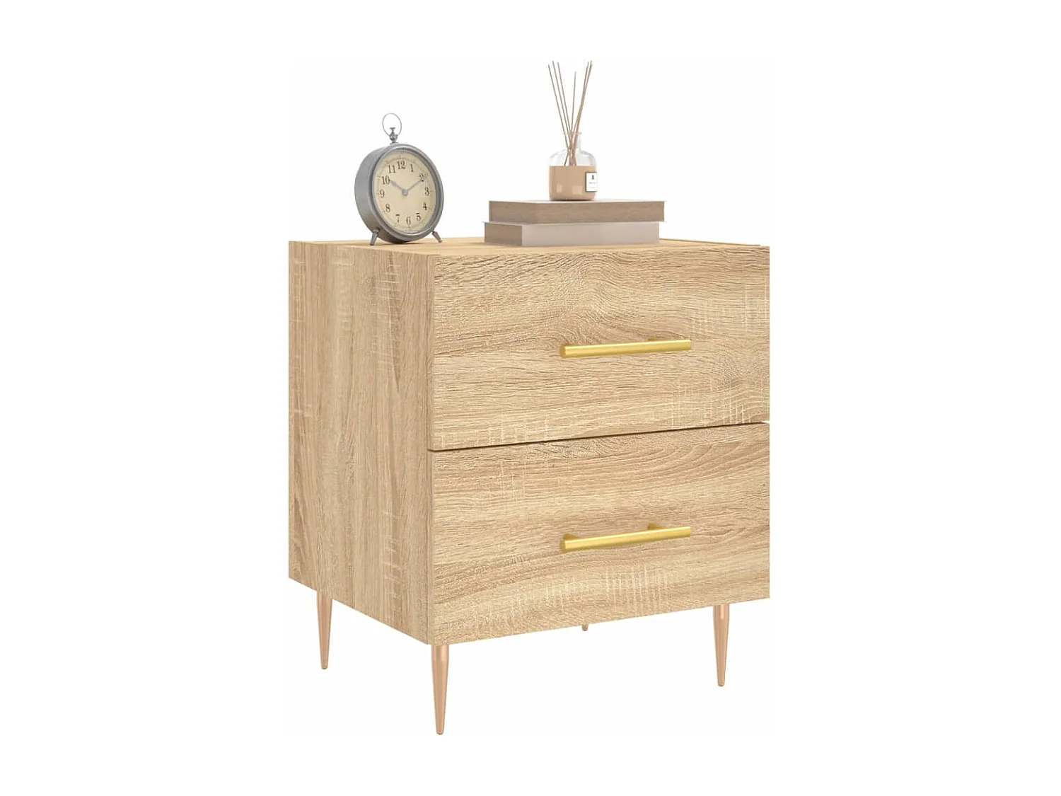 Villa Park  Table de chevet chêne sonoma 40x35x47,5 cm bois d’ingénierie