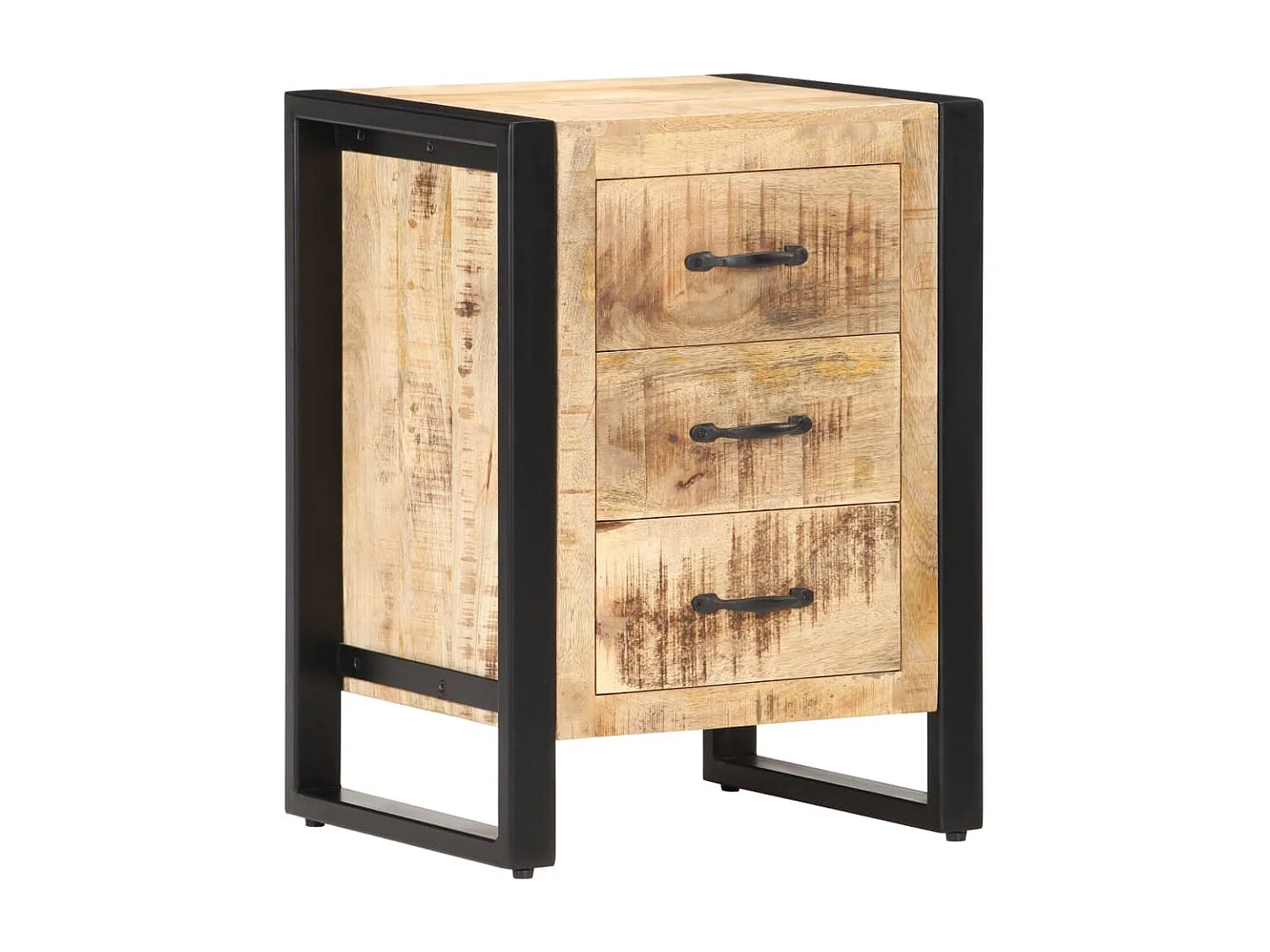 Garden Furniture -  Table de chevet 40x35x55 cm Bois de manguier solide