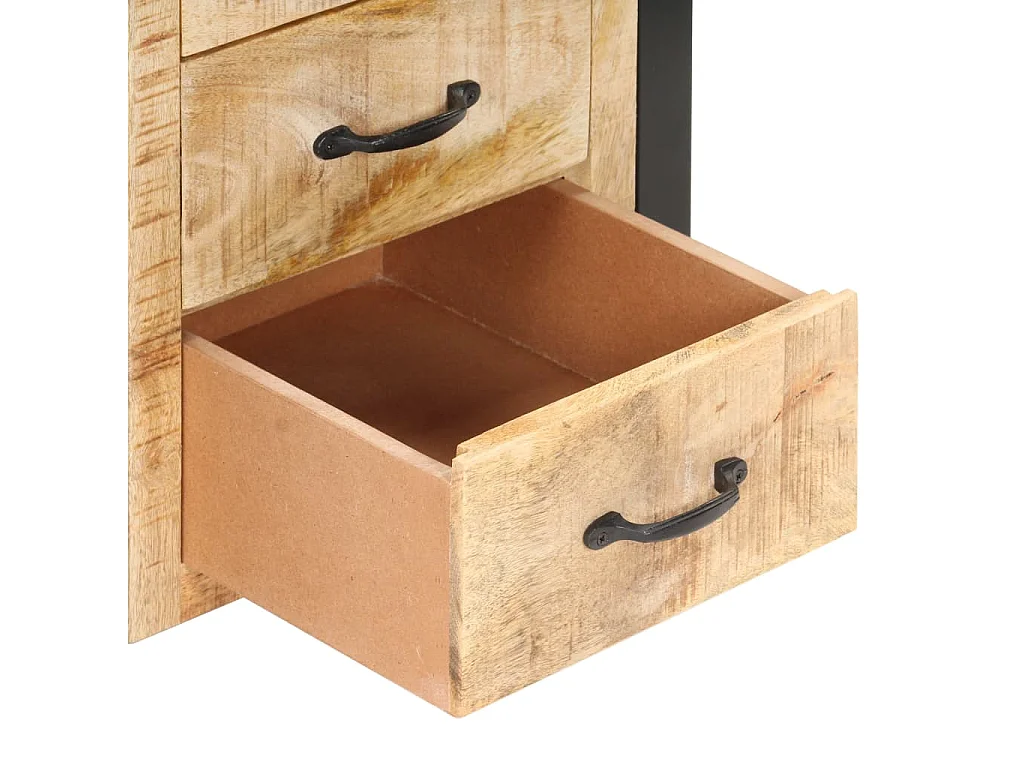 Garden Furniture -  Table de chevet 40x35x55 cm Bois de manguier solide