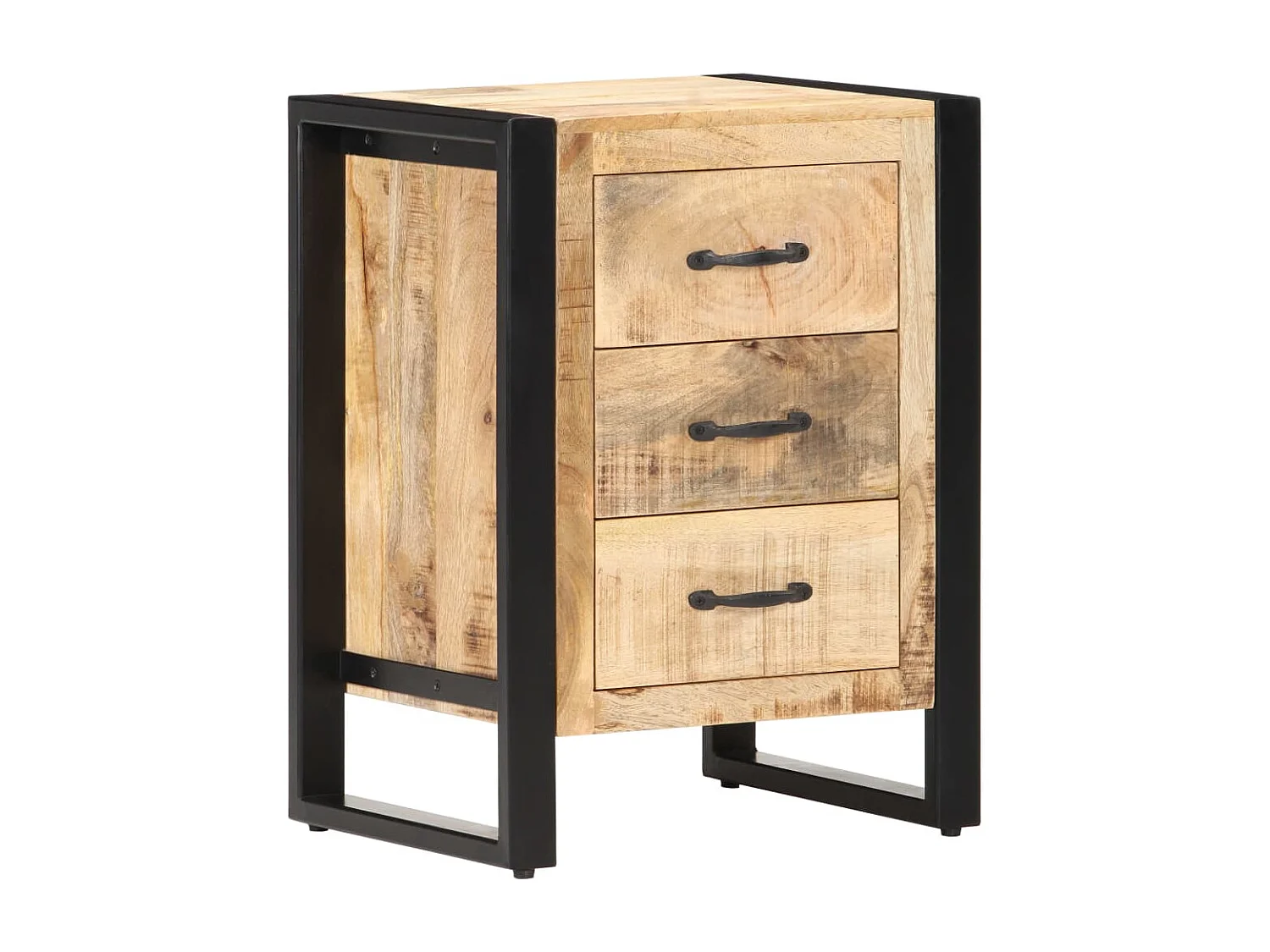 Garden Furniture -  Table de chevet 40x35x55 cm Bois de manguier solide