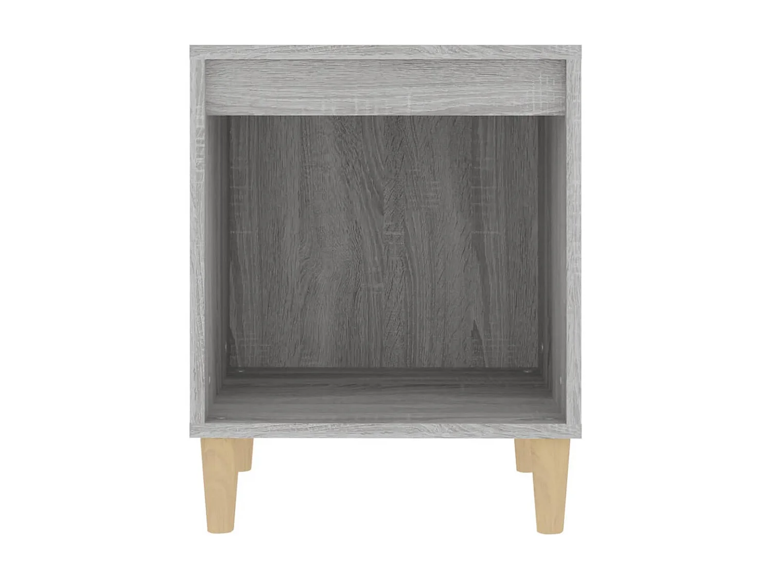 Villeneuve-la-Garenne  Table de chevet Sonoma gris 40x35x50 cm