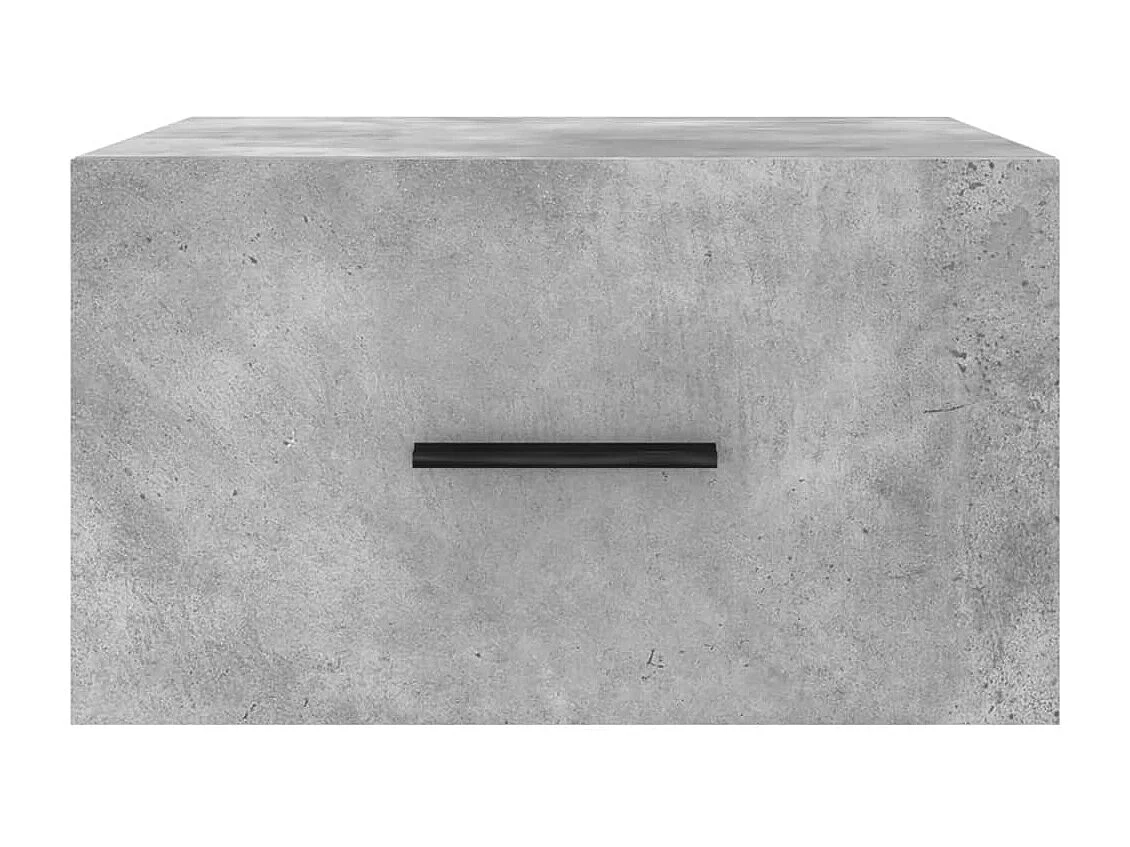 Ulfvin  Wand-Nachttische 2 Stk. Betongrau 35x35x20 cm