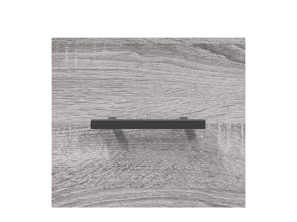 Eilven  Table de chevet sonoma gris 40x40x66 cm bois d'ingénierie