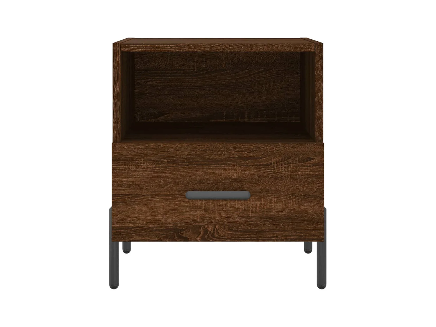 Gilda  Tables de chevet 2 pcs chêne marron 40x35x47,5 cm