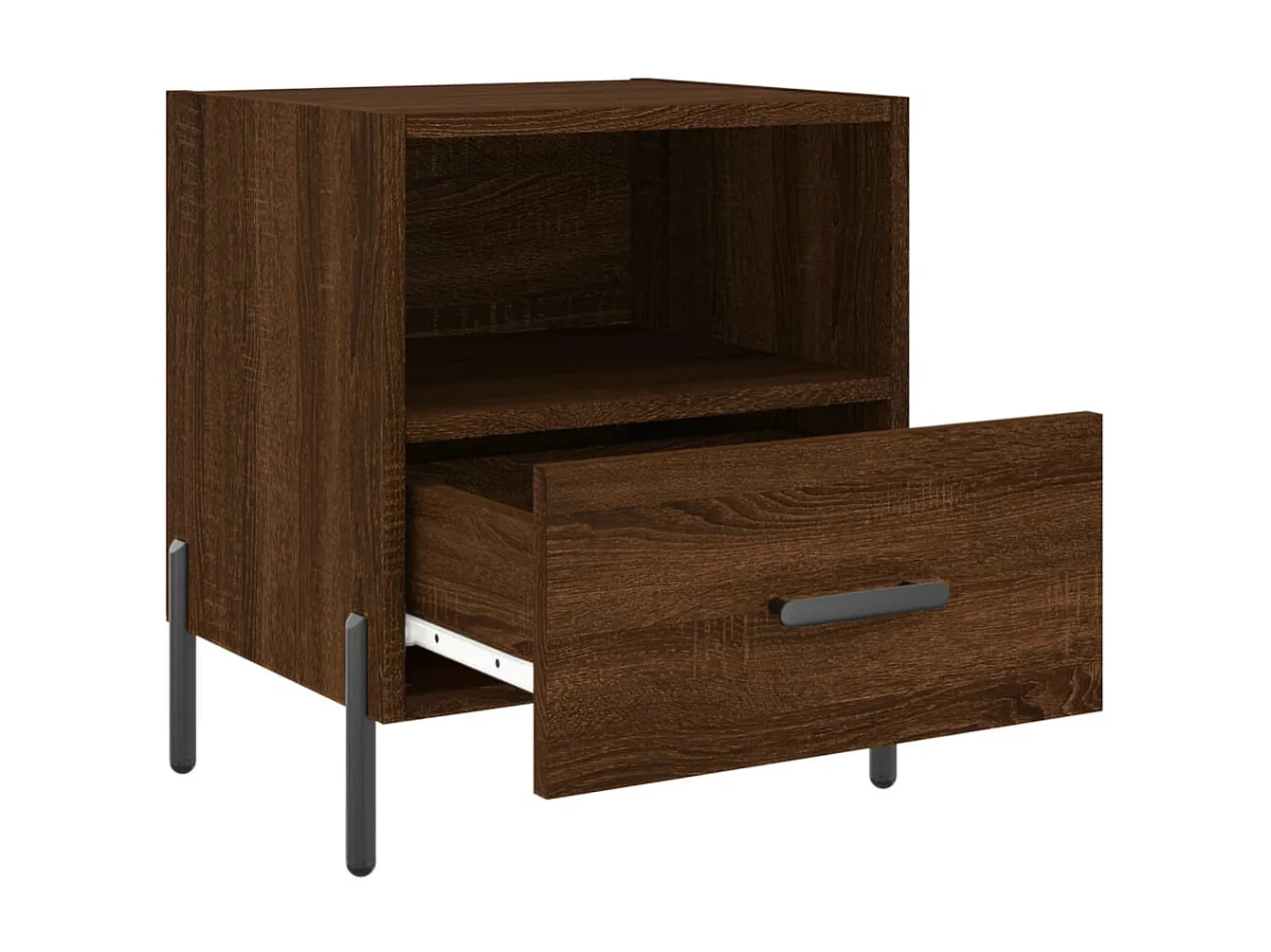 Gilda  Tables de chevet 2 pcs chêne marron 40x35x47,5 cm