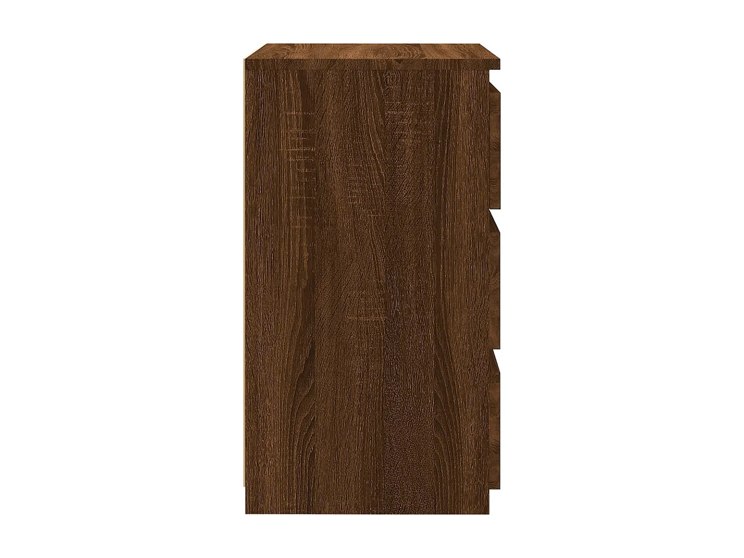 Altamonte Springs  Comodino Rovere Marrone 40x35x62,5 cm in Legno Multistrato