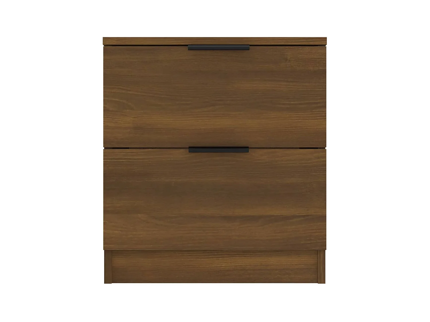 Invel  Tables de chevet 2 pcs Chêne marron Bois d'ingénierie