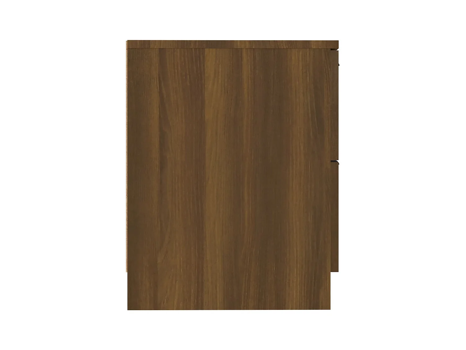 Invel  Tables de chevet 2 pcs Chêne marron Bois d'ingénierie