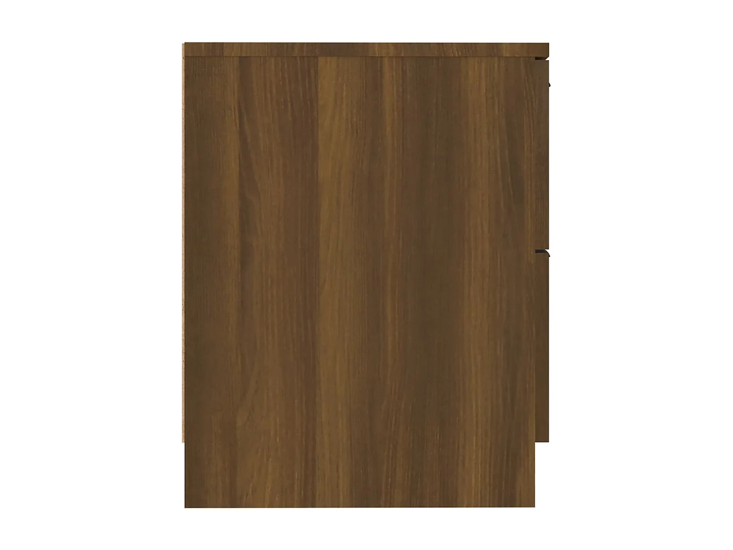 Invel  Tables de chevet 2 pcs Chêne marron Bois d'ingénierie