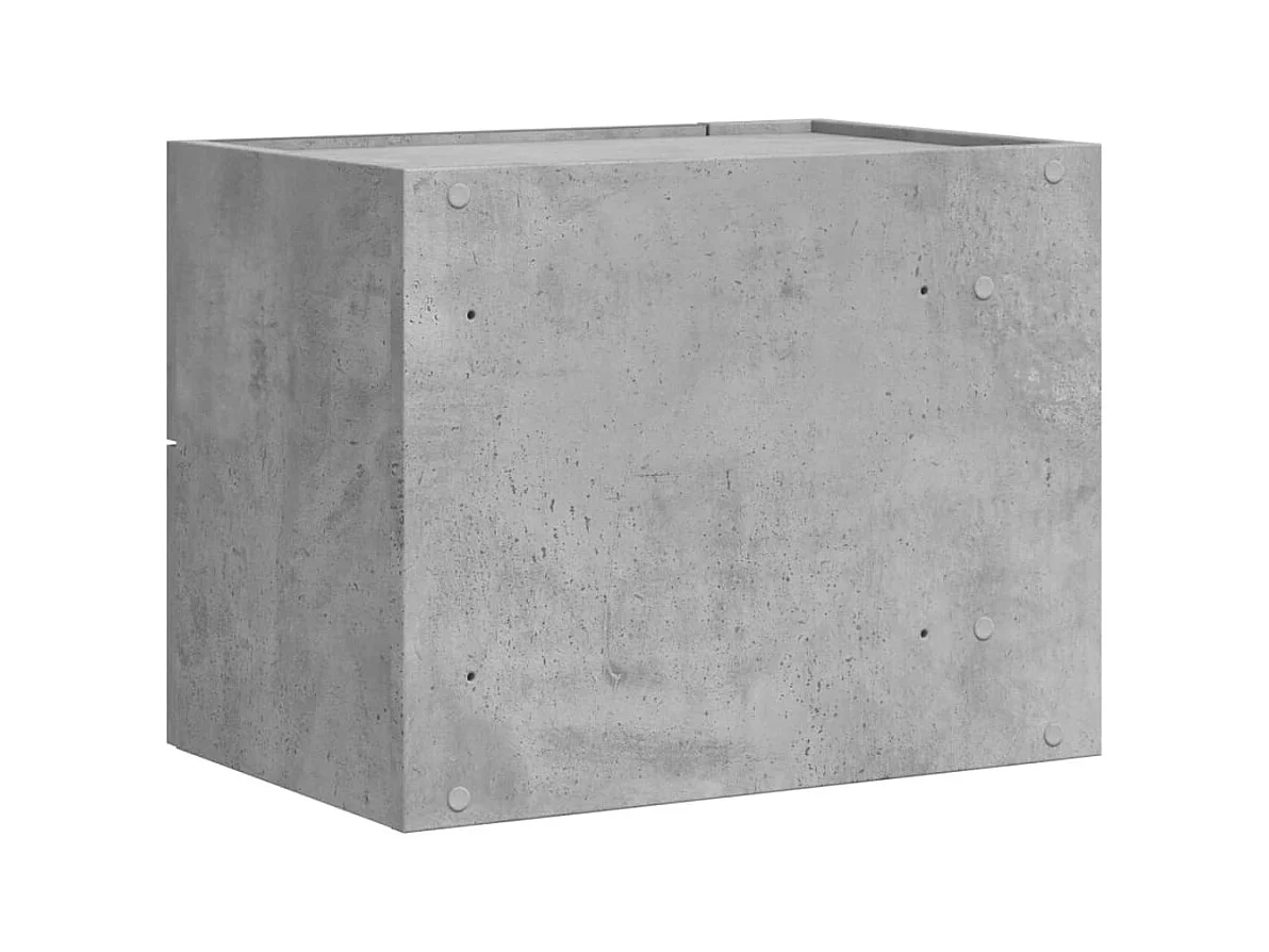 Dayton  Nachtkastjes 2 st wandgemonteerd 45x30x35 cm betongrijs
