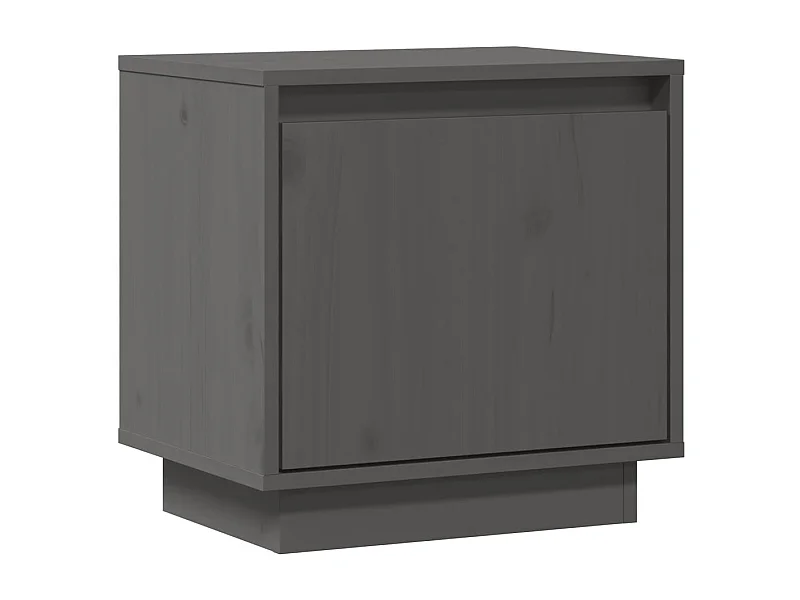 Henk  Nachtkastje 40x30x40 cm massief grenenhout grijs