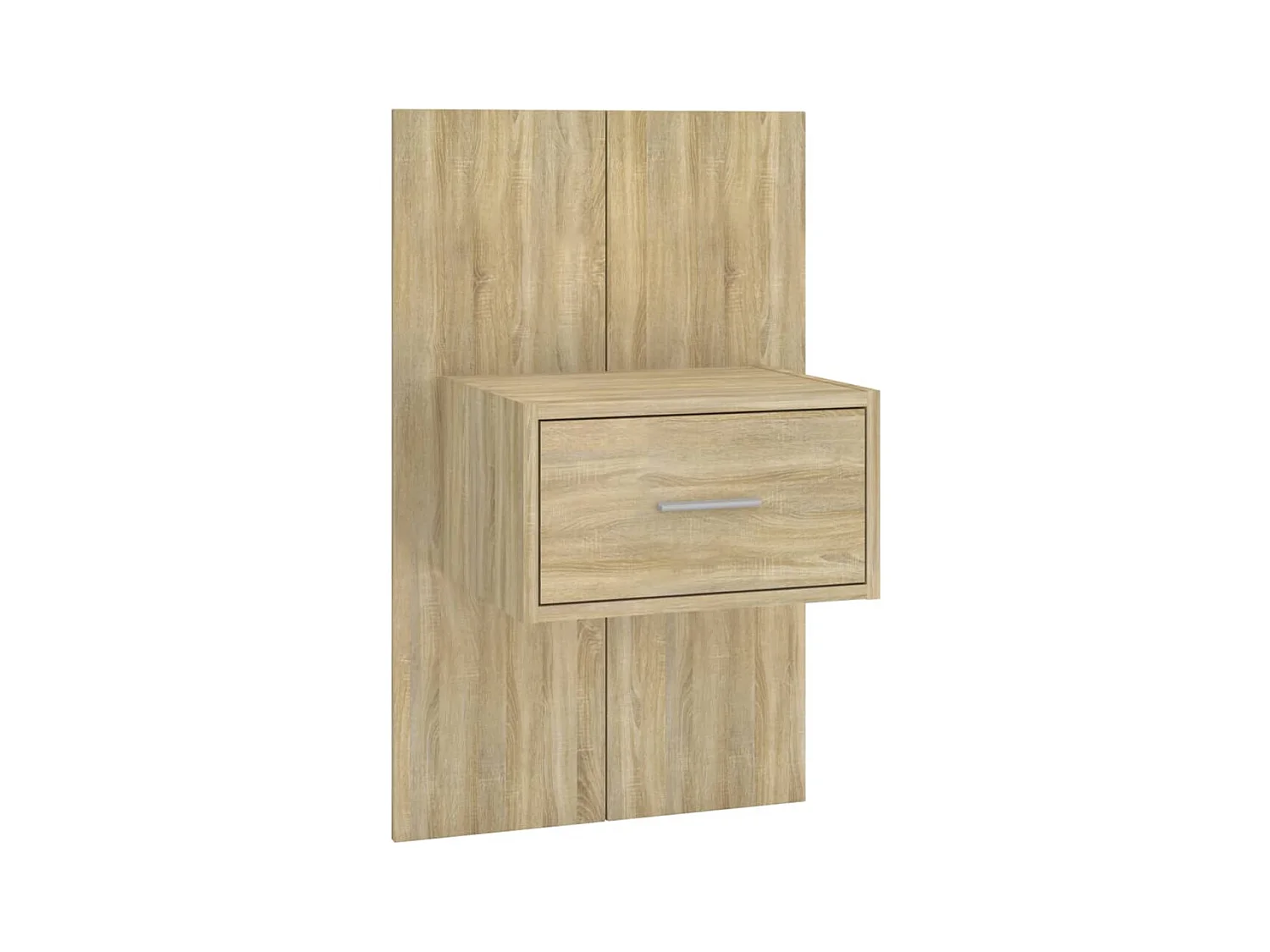 Saffira  Wand-Nachttische 2 Stk. Sonoma-Eiche