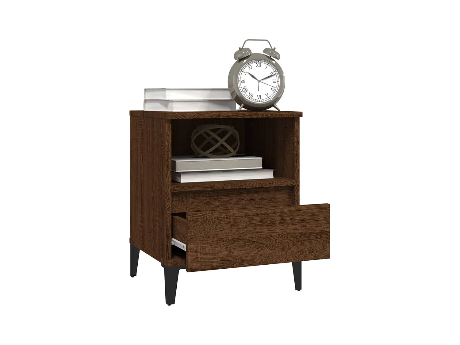 Centennial  Tables de chevet 2 pcs Chêne marron 40x35x50 cm