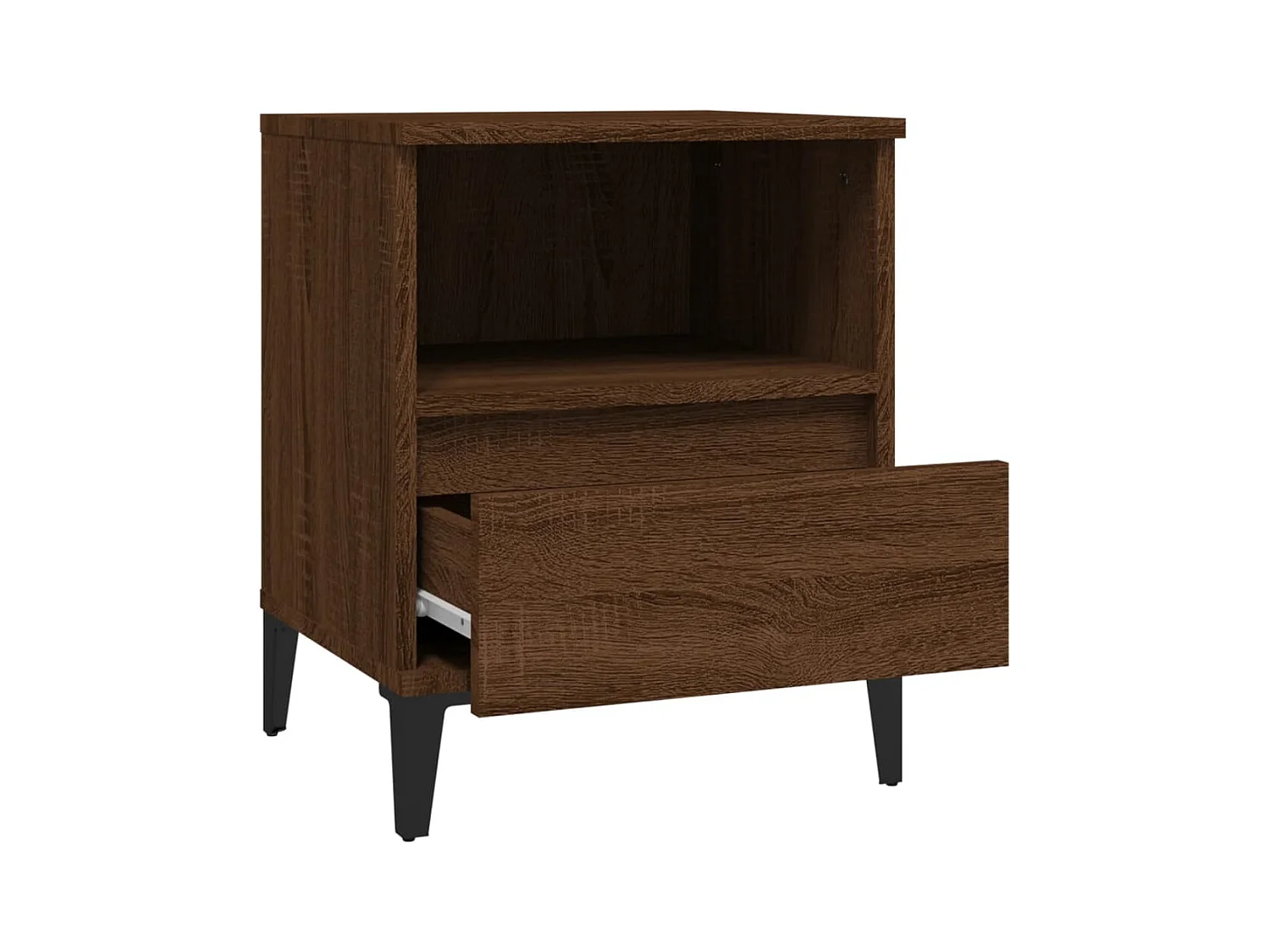 Centennial  Tables de chevet 2 pcs Chêne marron 40x35x50 cm