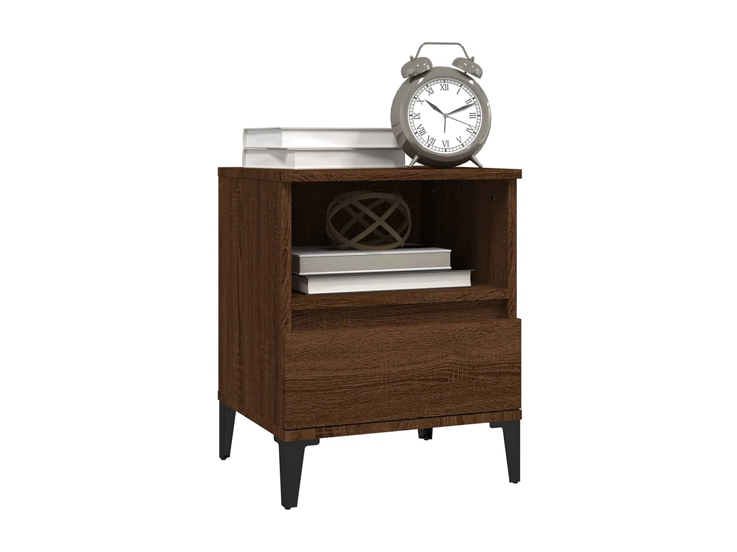 Centennial  Mesitas de noche 2 unidades roble marrón 40x35x50 cm