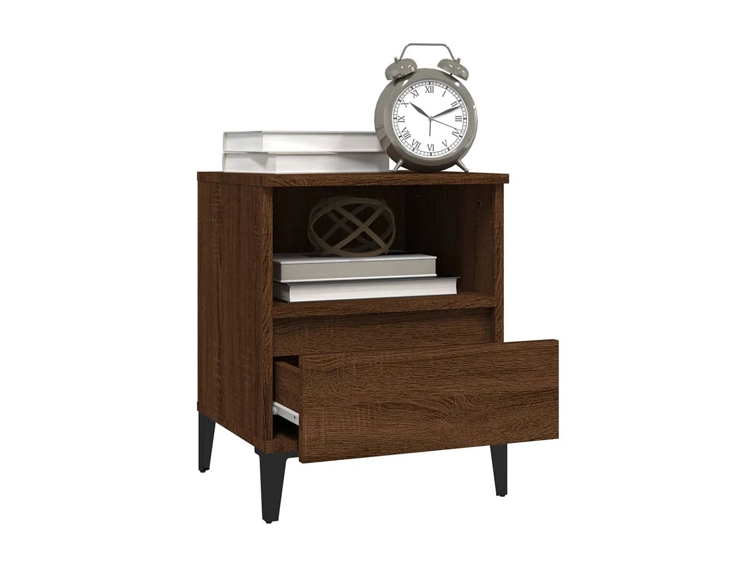 Centennial  Mesitas de noche 2 unidades roble marrón 40x35x50 cm