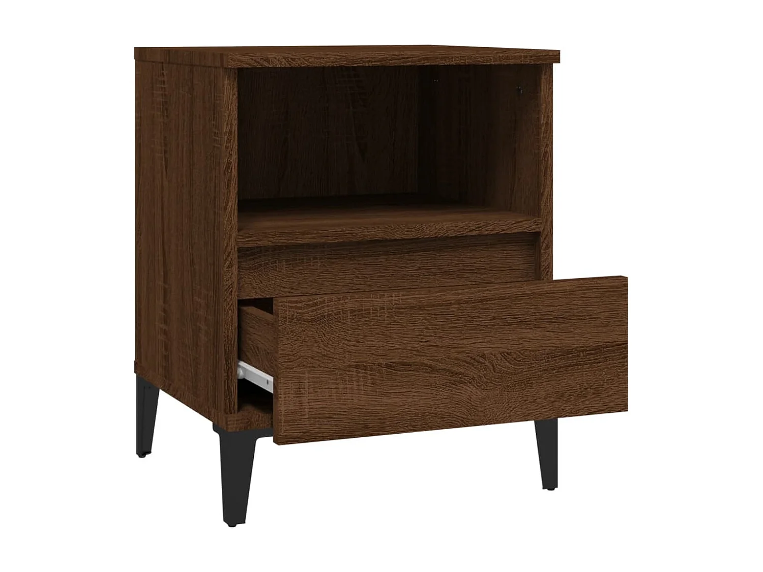 Centennial  Mesitas de noche 2 unidades roble marrón 40x35x50 cm