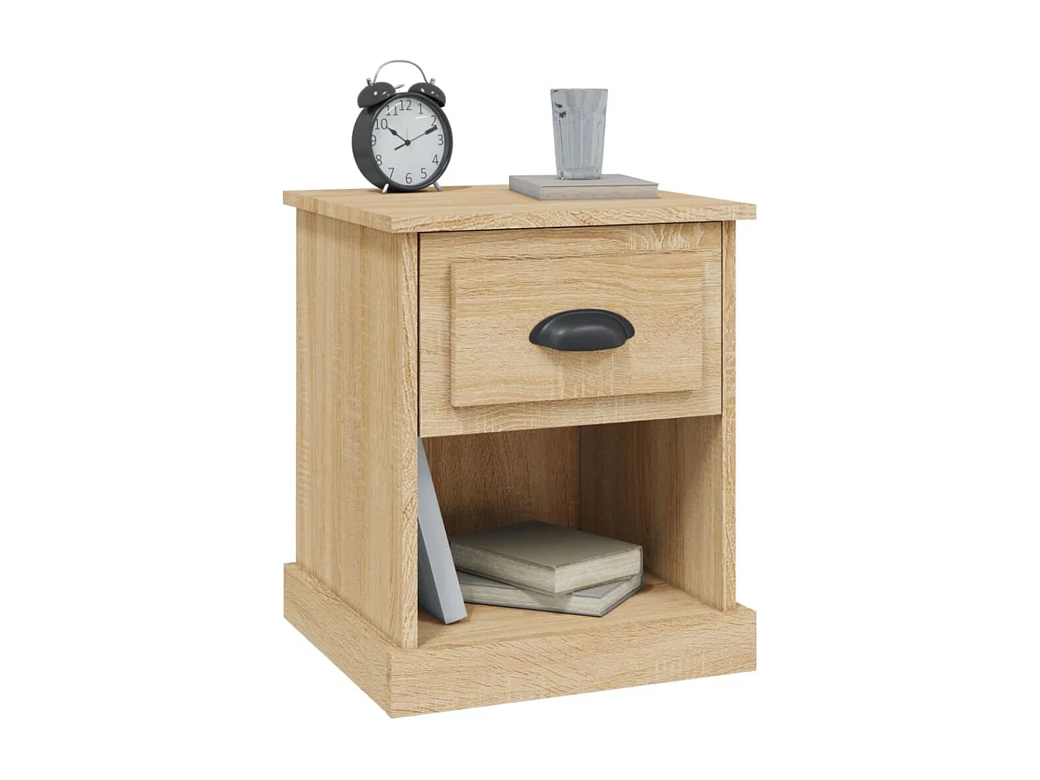 Cicero  Nachttisch Sonoma-Eiche 39x39x47,5 cm Holzwerkstoff