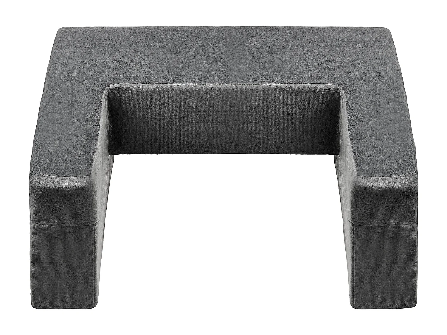 Lesekissen SucceBuy, mit 2 Taschen und Getränkehalter, großes Memory-Schaum-Kissen zum Fernsehen, Ausruhen, grau