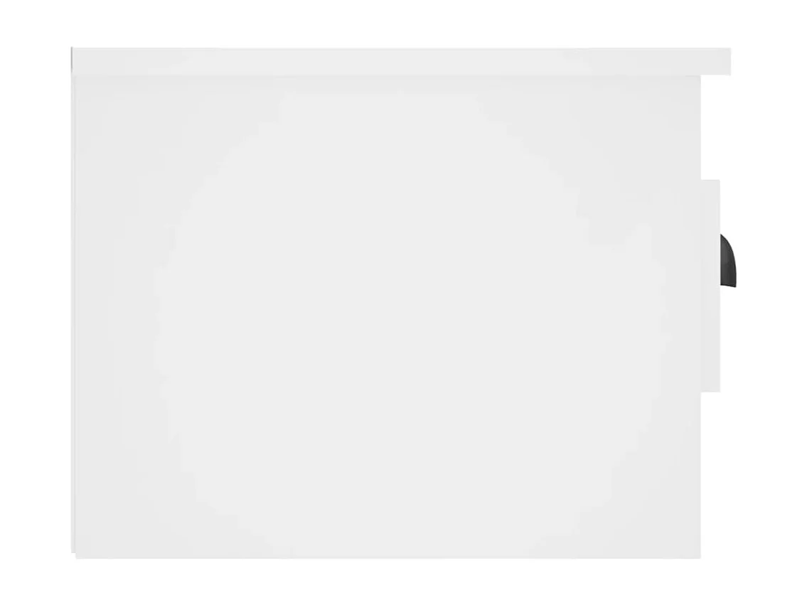 Boven-Leeuwen  Table de chevet murale blanc 41,5x36x28 cm