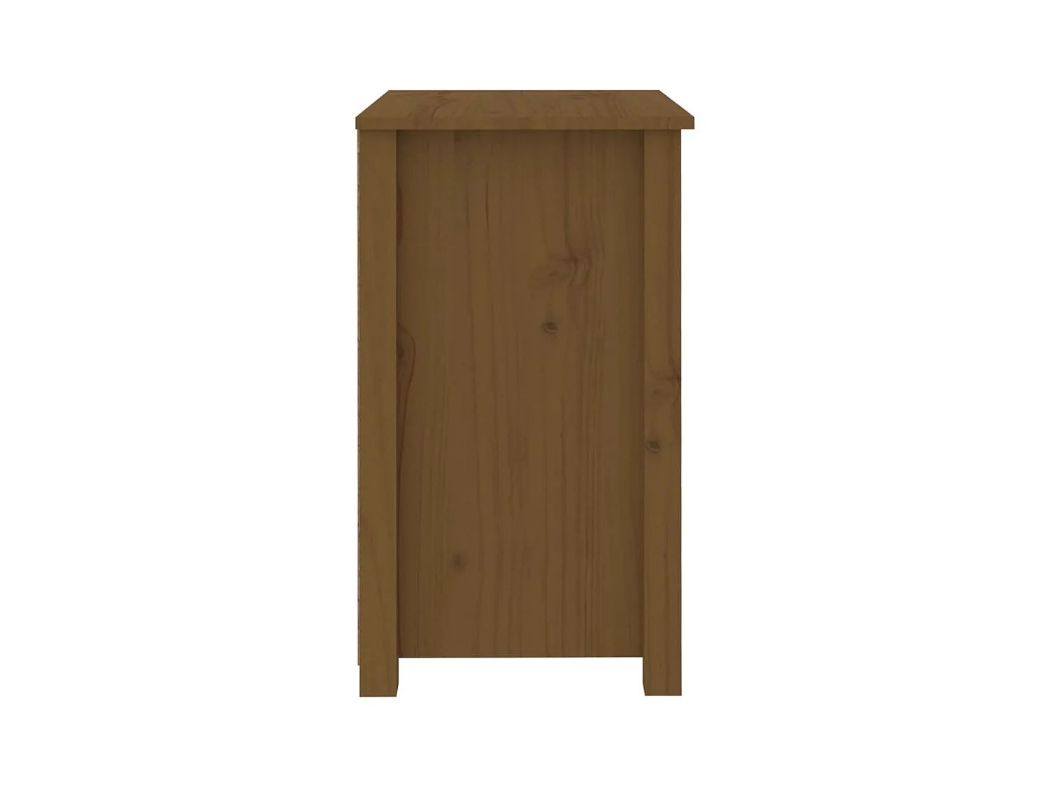 Älvängen  Tables de chevet 2pcs Marron miel 50x35x61,5 cm Bois pin massif