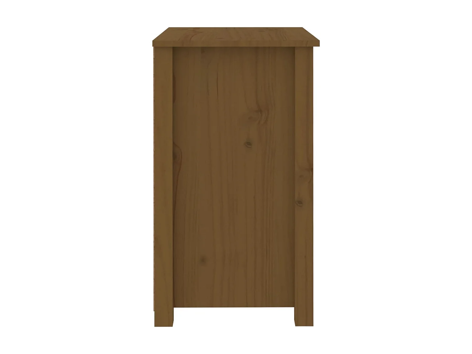 Älvängen  Tables de chevet 2pcs Marron miel 50x35x61,5 cm Bois pin massif