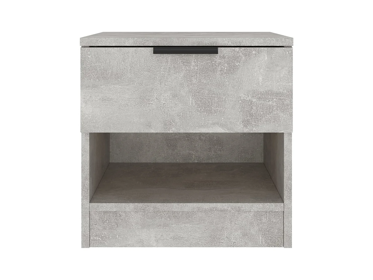 Brøndby  Tables de chevet 2 pcs Gris béton Bois d'ingénierie