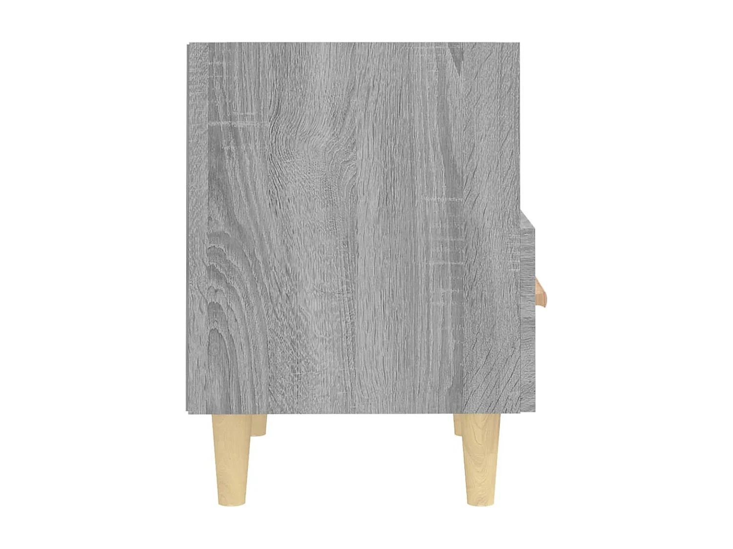 Nieuw-Beijerland  Comodino Grigio Sonoma 40x35x47 cm