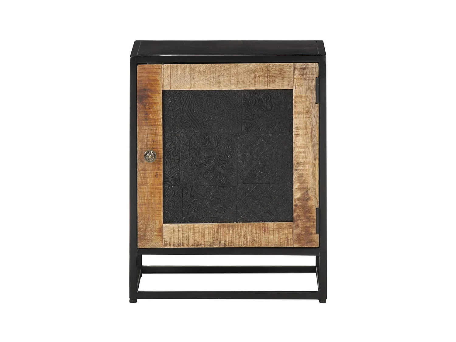 Garden Furniture -  Table de chevet 40x30x50 cm Bois de manguier brut