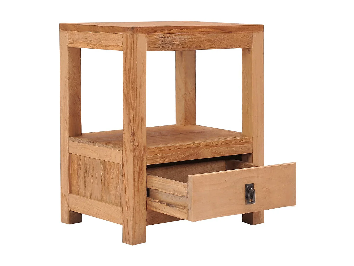 Garden Furniture -  Table de chevet 40x30x50 cm bois de teck massif