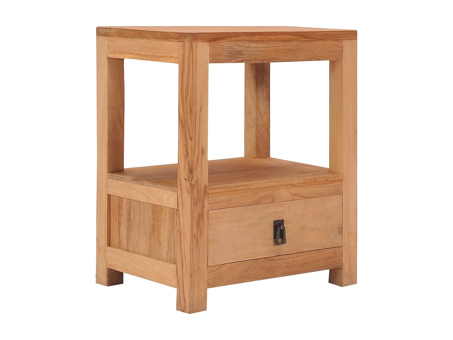 Garden Furniture -  Table de chevet 40x30x50 cm bois de teck massif