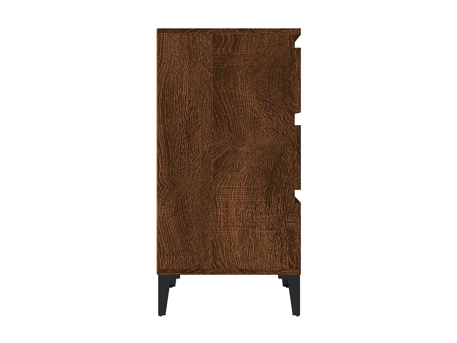 Darby  Comodino Rovere Marrone 40x35x70 cm in Legno Multistrato