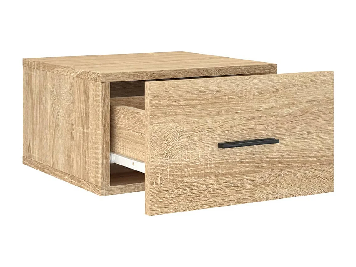 Ulfvin  Table de chevet murale chêne sonoma 35x35x20 cm