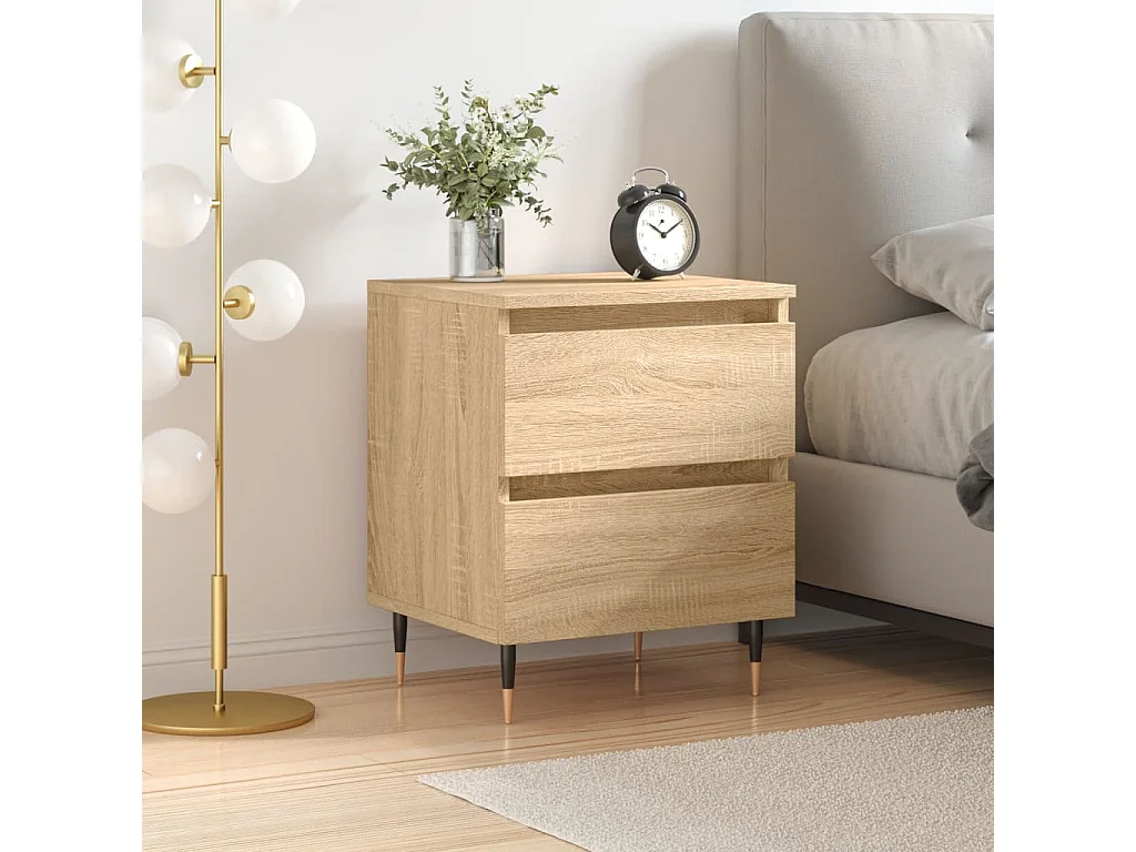 Tjeerd-Jan  Nachttisch Sonoma-Eiche 40x35x50 cm Holzwerkstoff