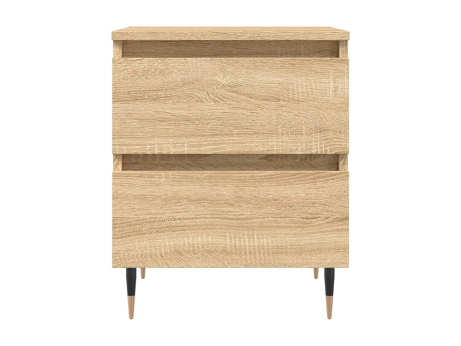 Tjeerd-Jan  Comodino Rovere Sonoma 40x35x50 cm in Legno Multistrato