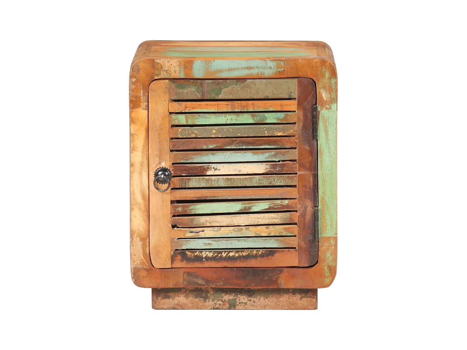 Anselme  Table de chevet 40 x 30 x 50 cm Bois de récupération massif