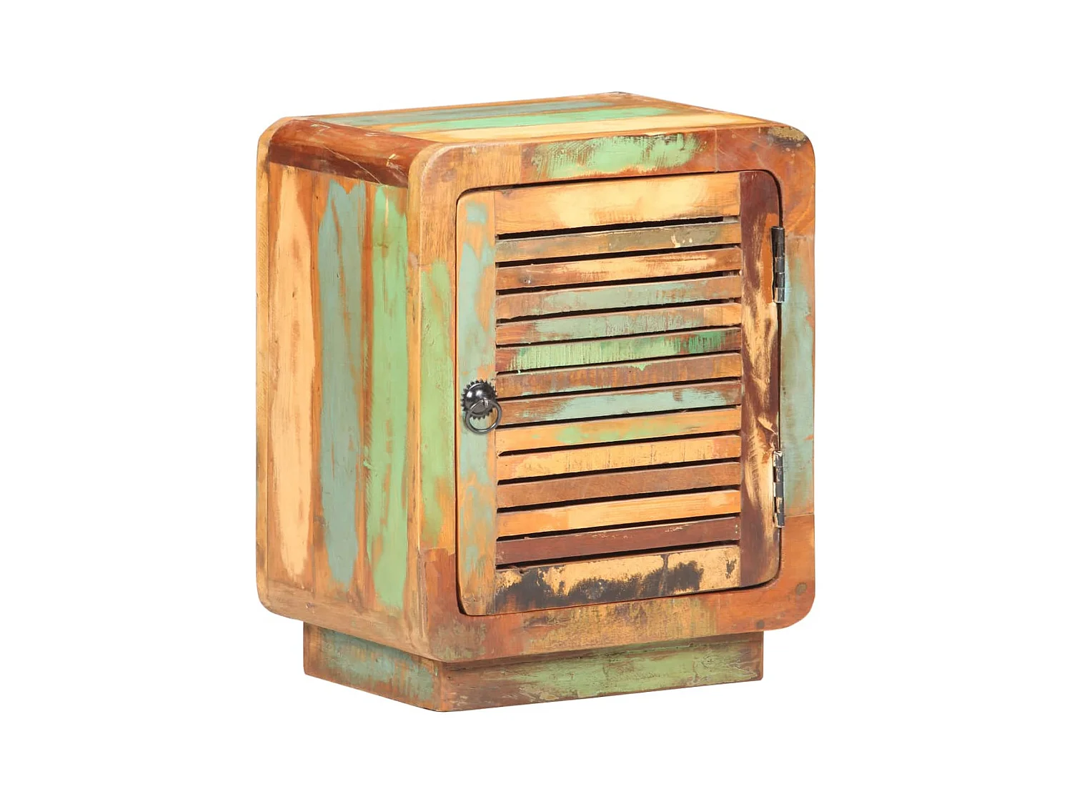 Anselme  Table de chevet 40 x 30 x 50 cm Bois de récupération massif