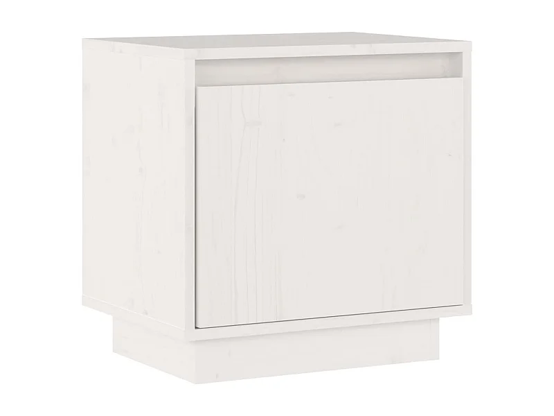 Henk  Nachtkastje 40x30x40 cm massief grenenhout wit