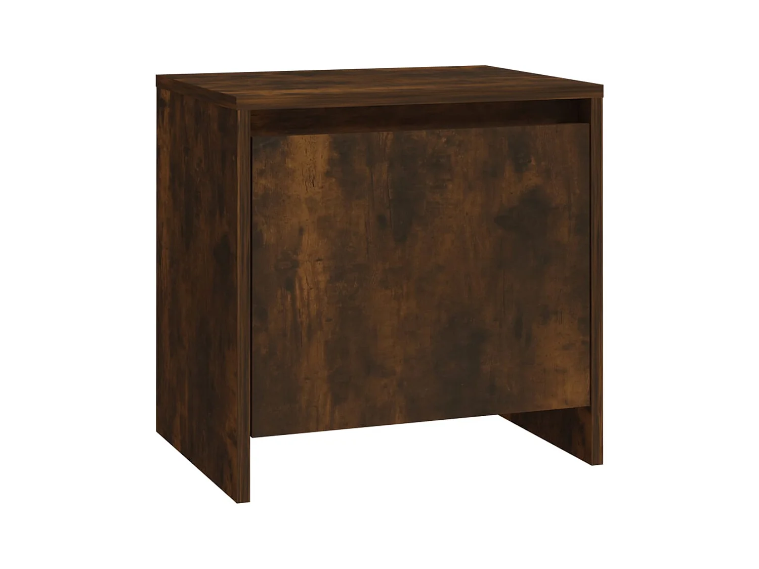 Little Rock  Tables de chevet 2 pcs chêne fumé 45x34x44,5 cm bois ingénierie